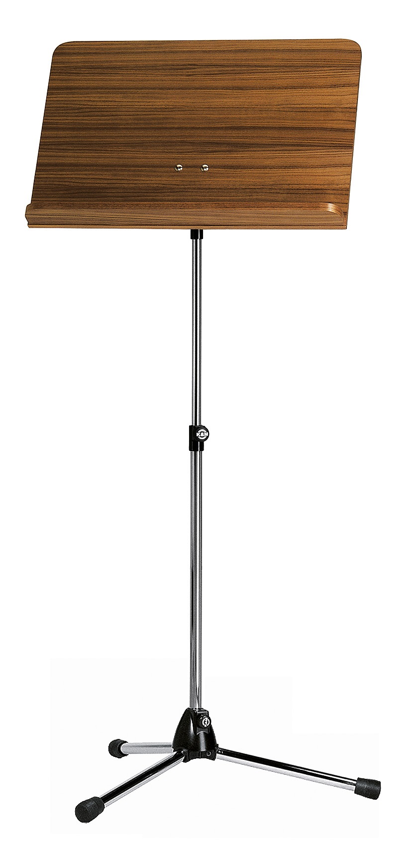 Obrázok Konig & Meyer 118/1 Orchestra Music Stand Chrome - Walnut Wooden Desk