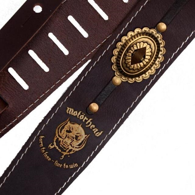 Obrázok Richter Motörhead Concho Strap Brown/ Old Gold