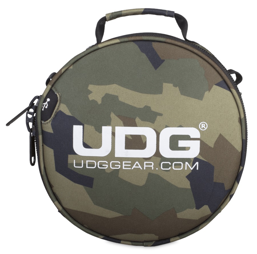 Obrázok UDG Ultimate Digi Headphone Bag Black Camo, Orange inside