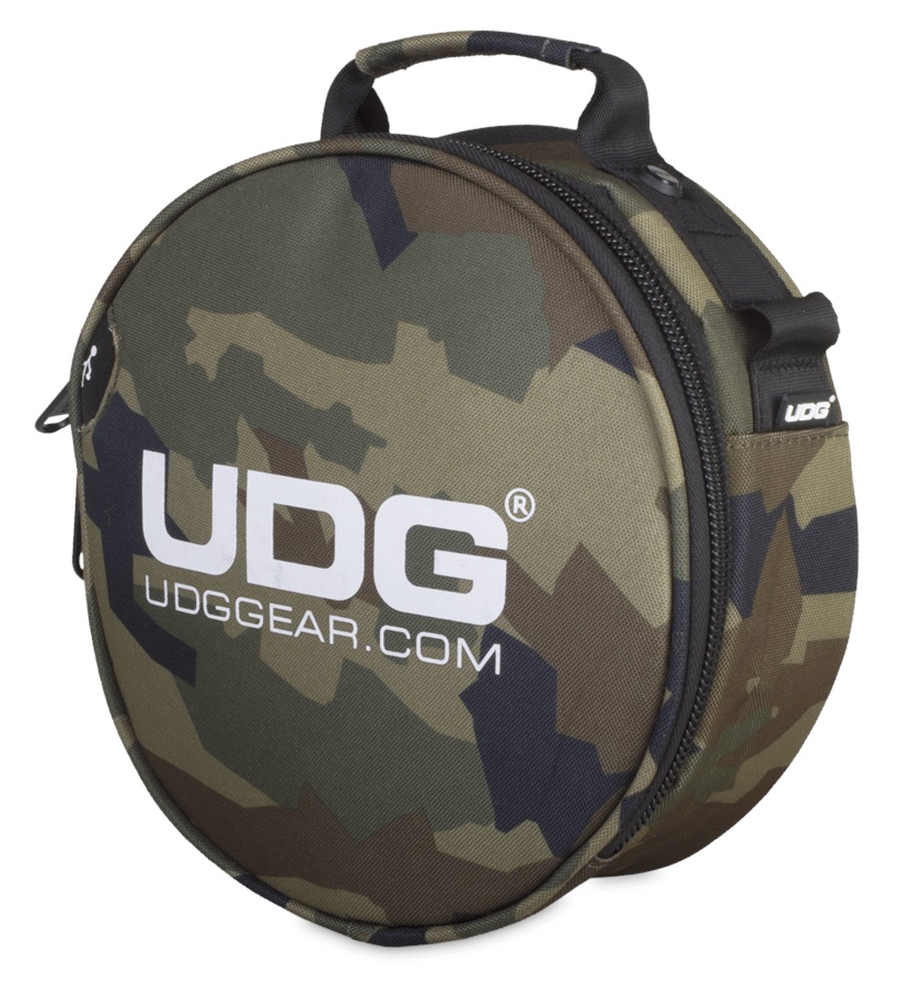 Obrázok UDG Ultimate Digi Headphone Bag Black Camo, Orange inside