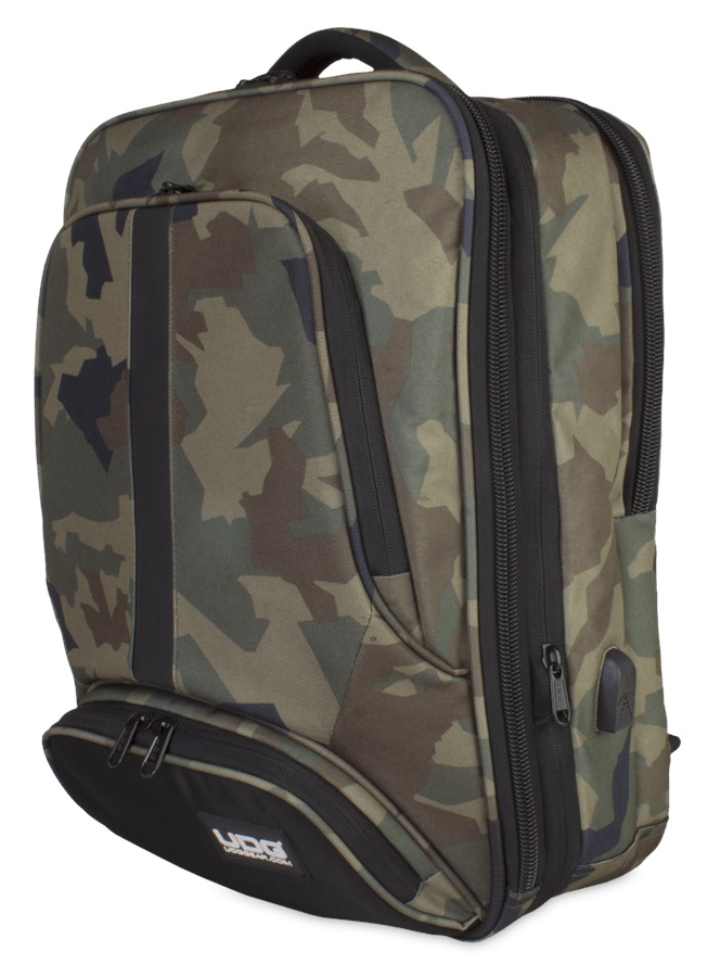 Obrázok UDG Ultimate Backpack Slim Black Camo, Orange inside