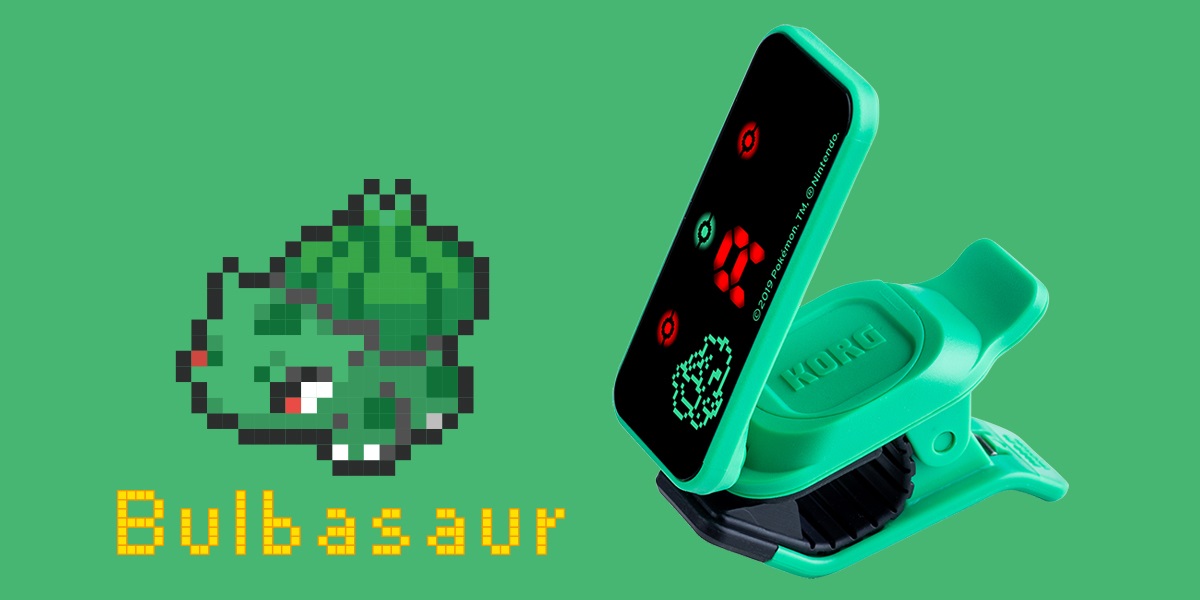 Obrázok Korg Pitchclip 2 Pokémon Bulbasaur