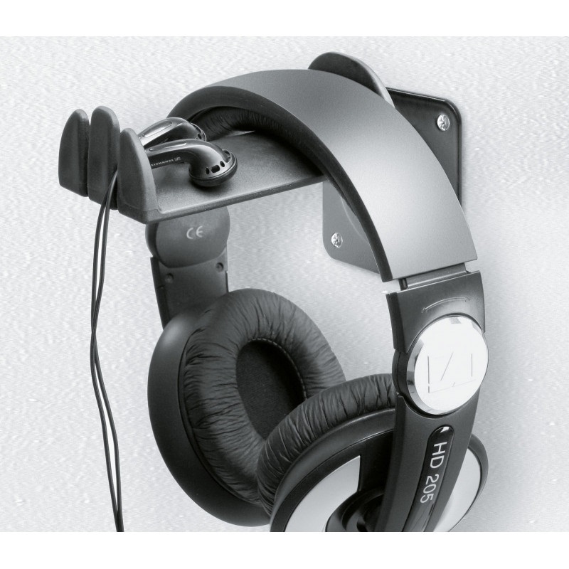 Obrázok Konig & Meyer 16310 Headphone Wall Holder Black