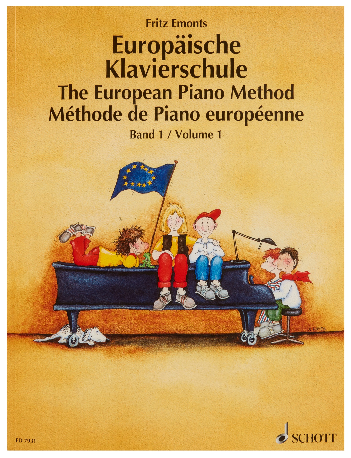 Obrázok MS The European Piano Method - Volume 1