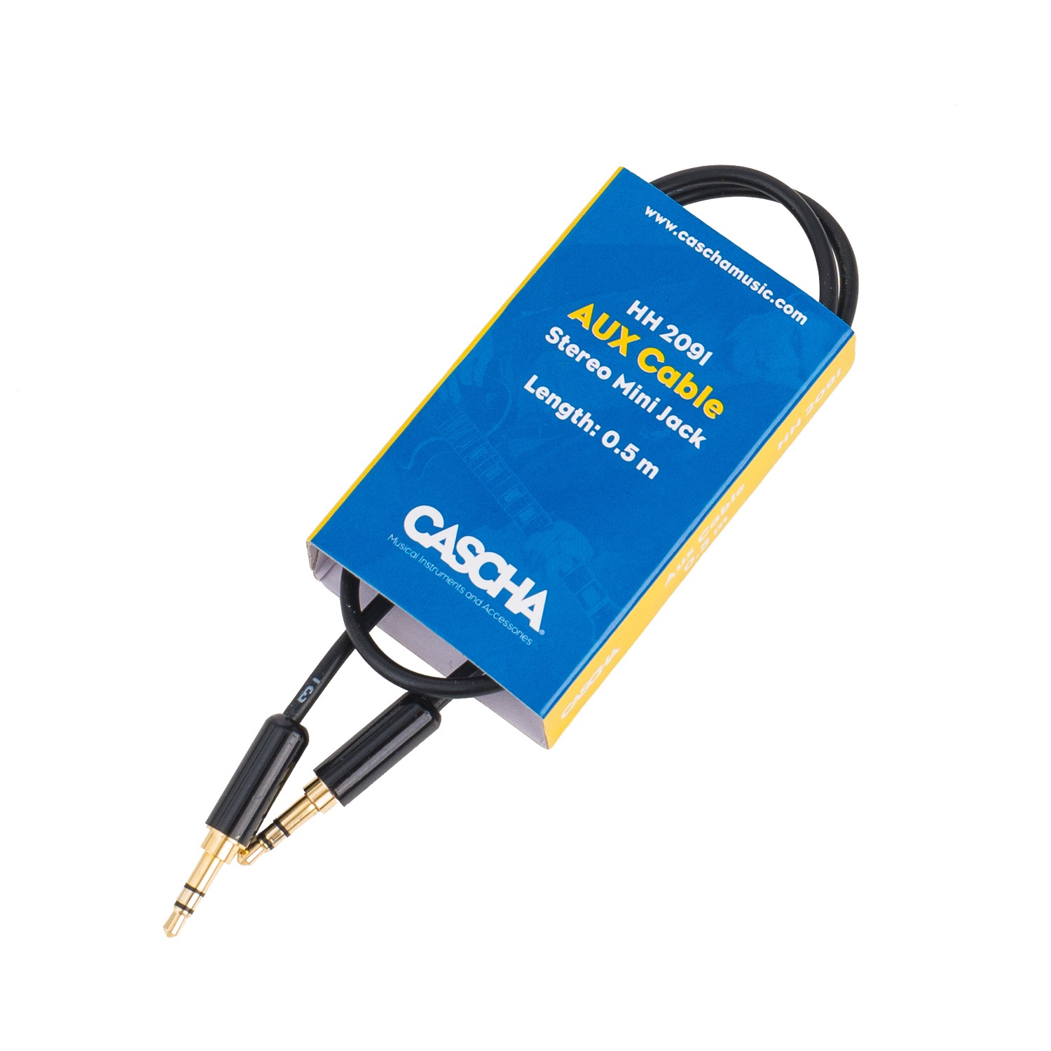 Obrázok Cascha Aux Cable Stereo 0.5 m