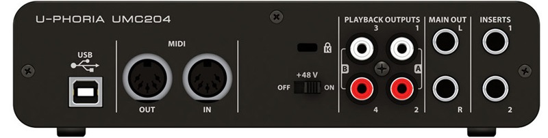 Obrázok Behringer U-Phoria UMC204HD