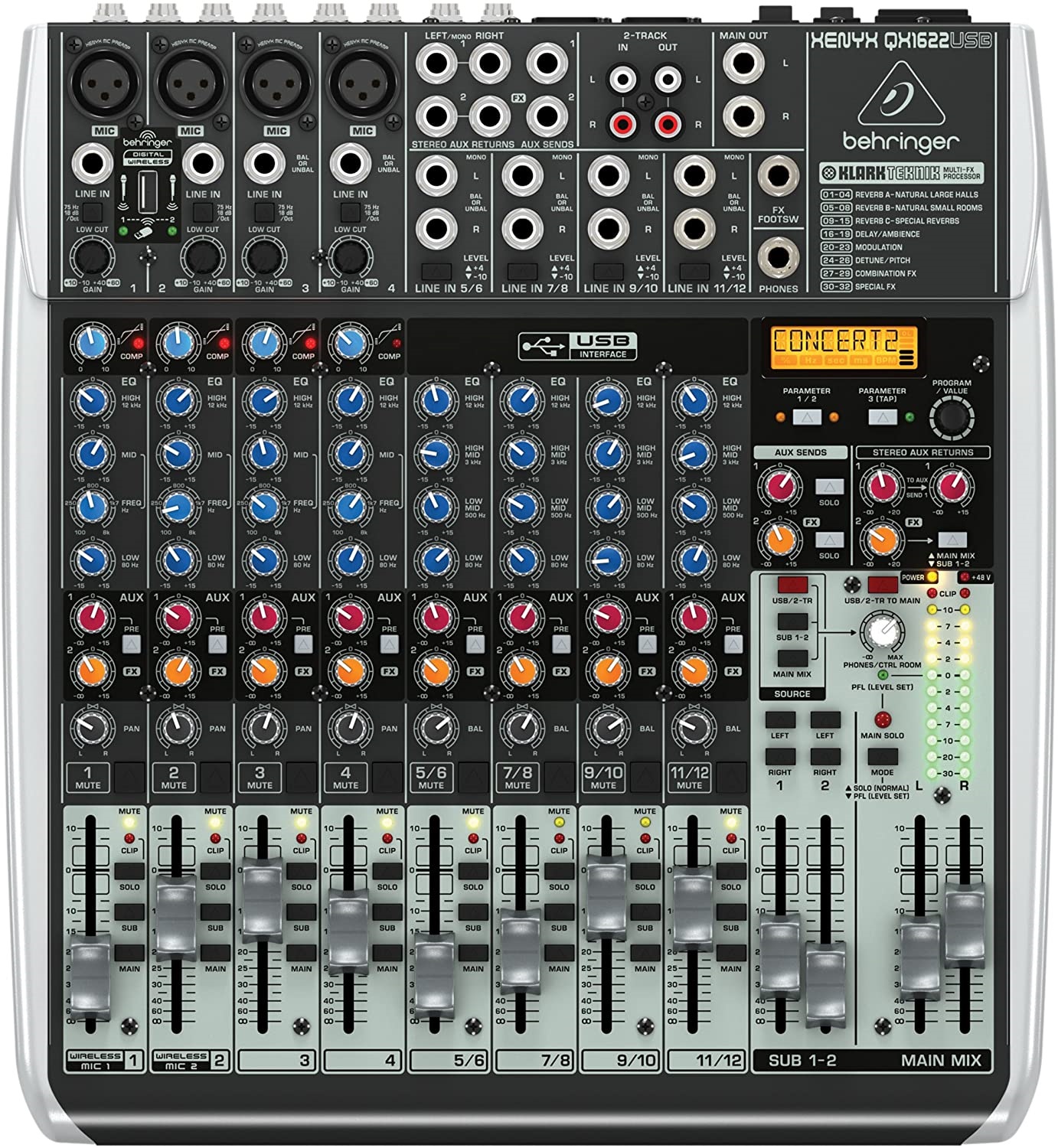 Obrázok Behringer XENYX QX1622USB