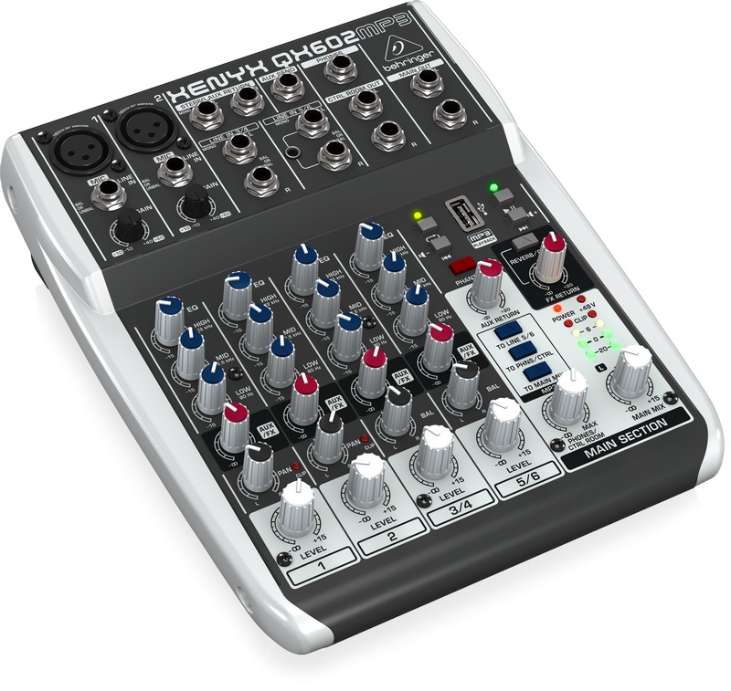 Obrázok Behringer Xenyx QX602MP3