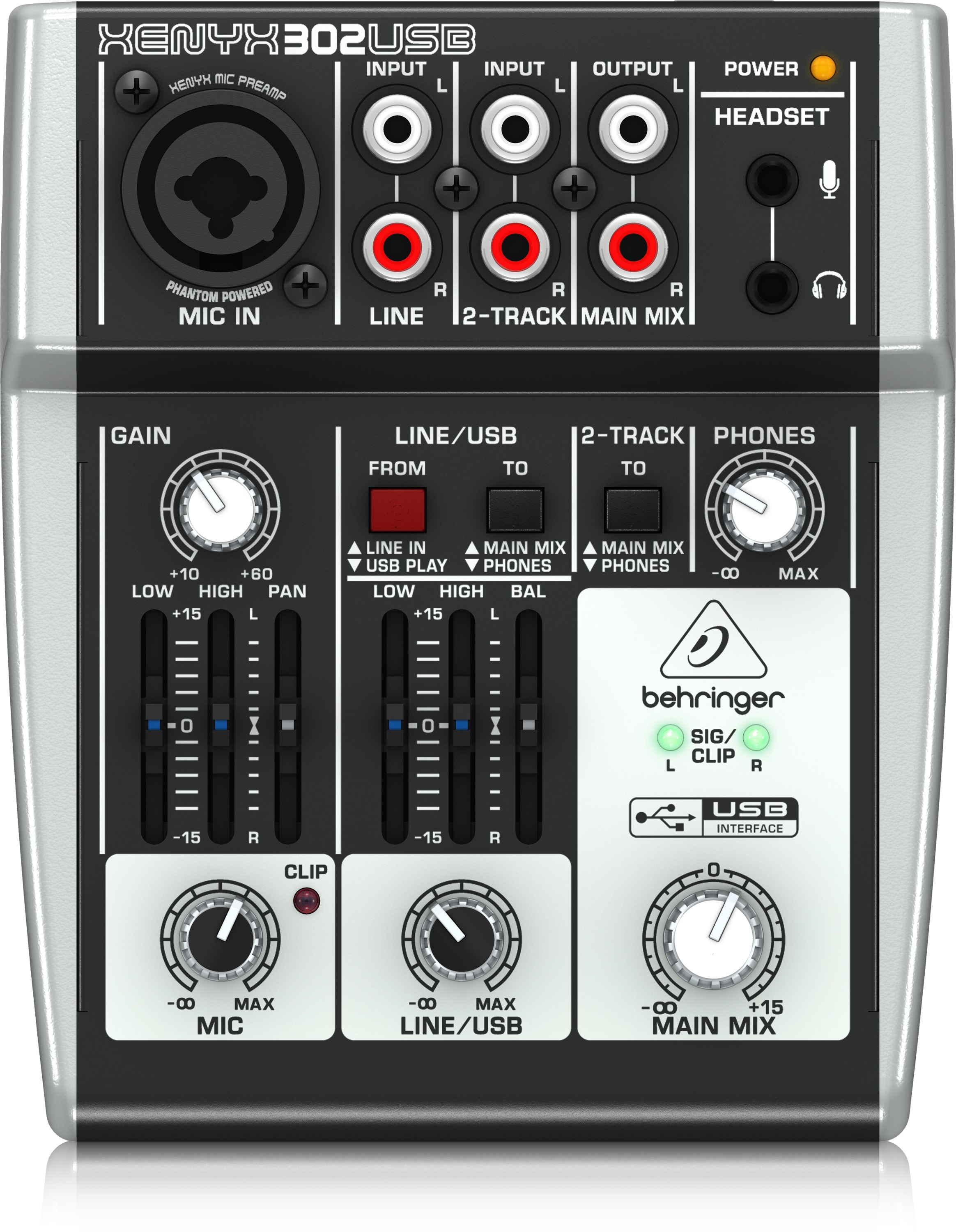 Obrázok Behringer XENYX 302USB