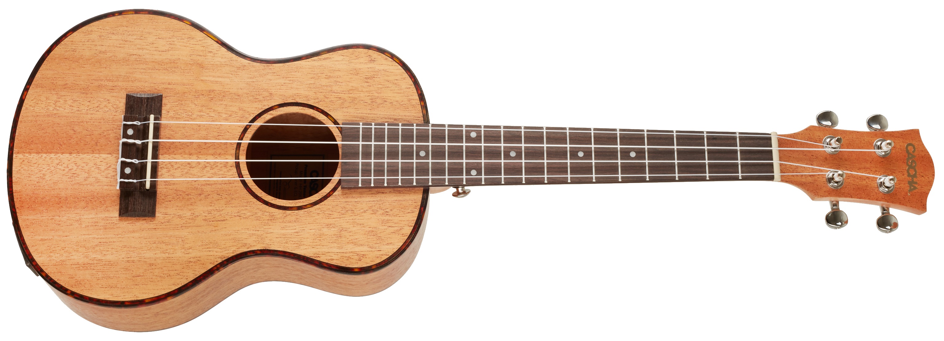 Obrázok Cascha HH 2048E Tenor Mahogany Ukulele Set EQ