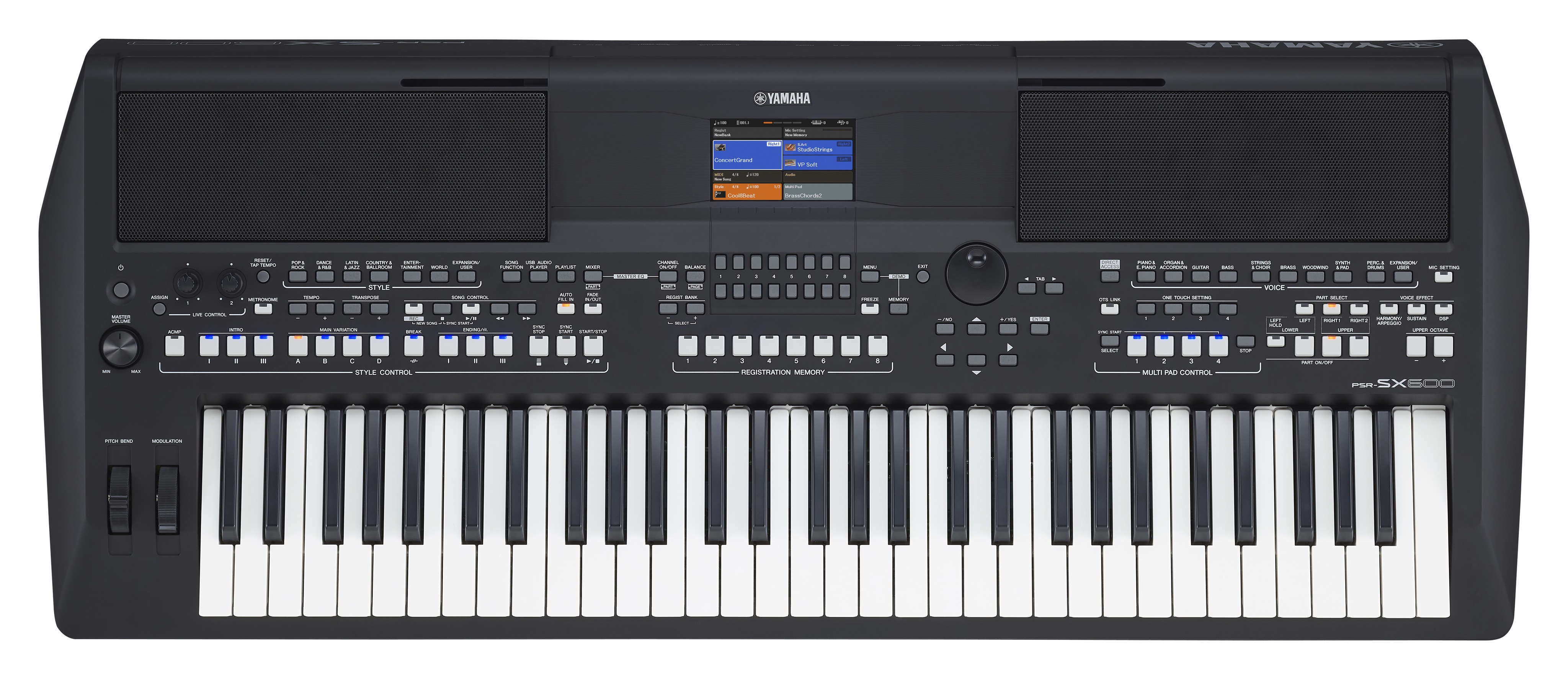 Obrázok Yamaha PSR-SX600