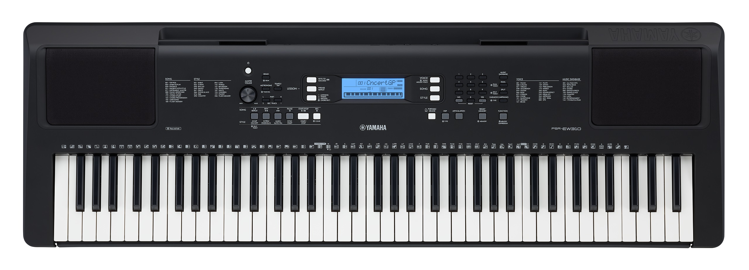 Obrázok Yamaha PSR-EW310