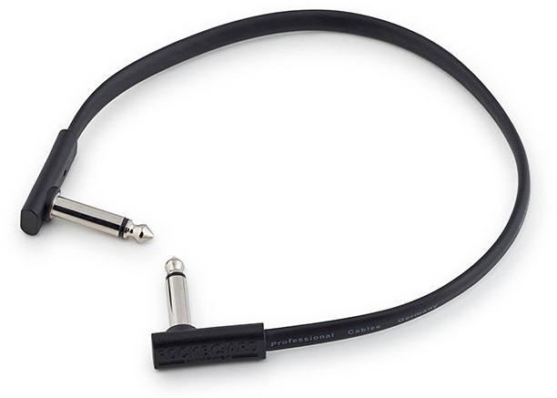 Obrázok RockBoard Flat Patch Cable Black 30 cm