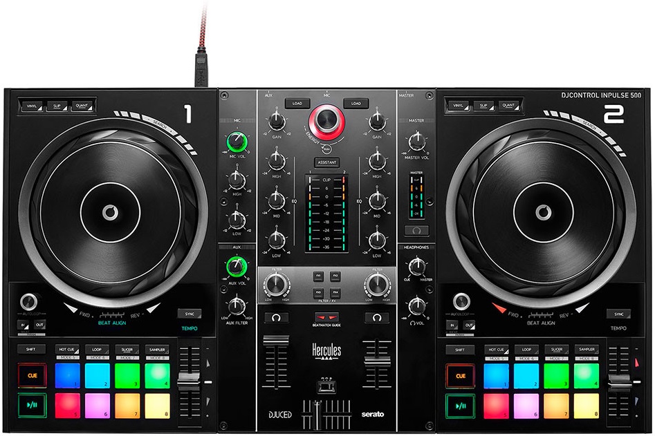 Obrázok Hercules mixážní pult DJControl Inpulse 500 (4780909)