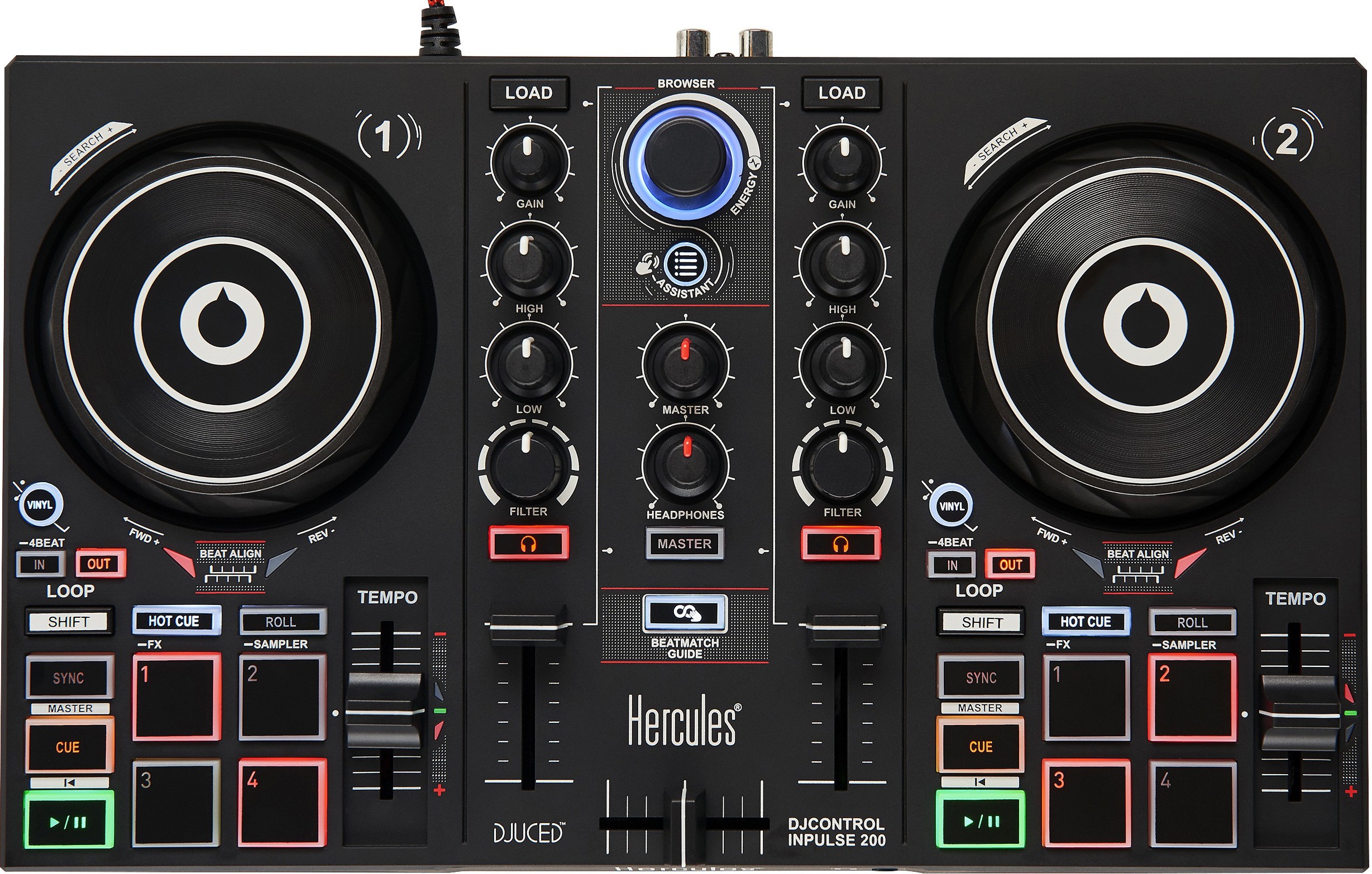 Obrázok Hercules DJ DJControl Inpulse 200