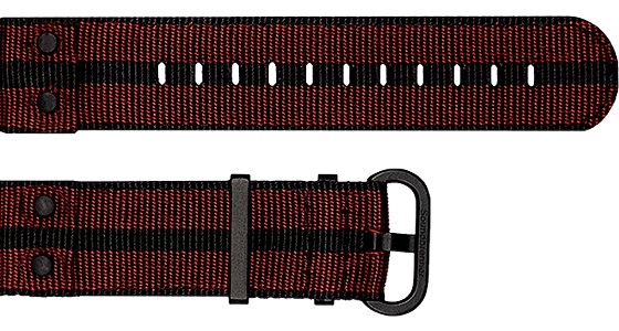 Obrázok Soundbrenner Woven Nylon Strap Red