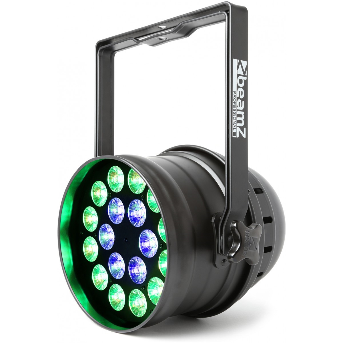 Obrázok Beamz BPP205, LED PAR reflektor, 64 18 x 15 W 5-v-1 LED diód s RGBW-UV