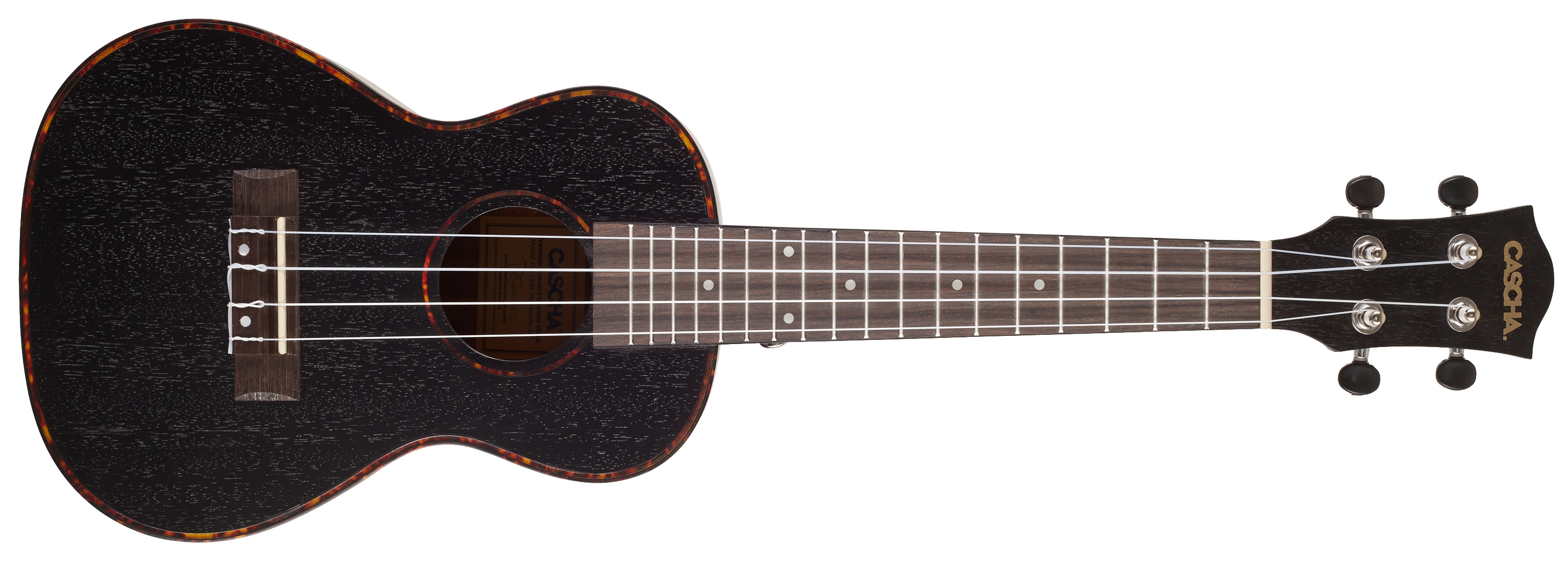 Obrázok Cascha HH 2300 Premium Mahogany Ukulele Set Black