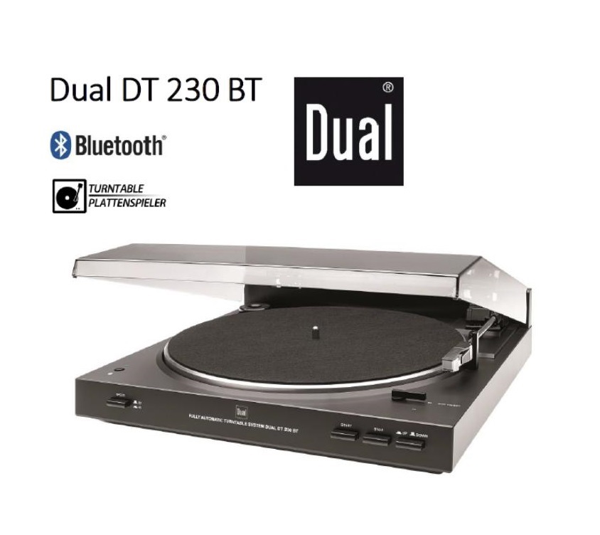 Obrázok Gramofón Dual DT 230 s remienkovým náhonom, strieborná