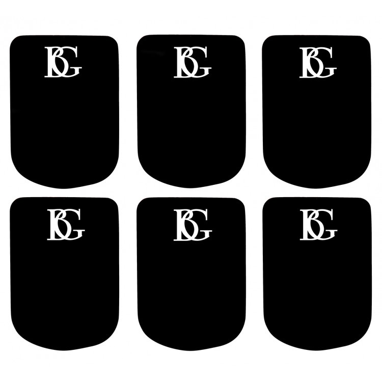 Obrázok BG France A10S Mouthpiece Cushion Small 0,8 mm Black (6 pcs) Bd Clarinet