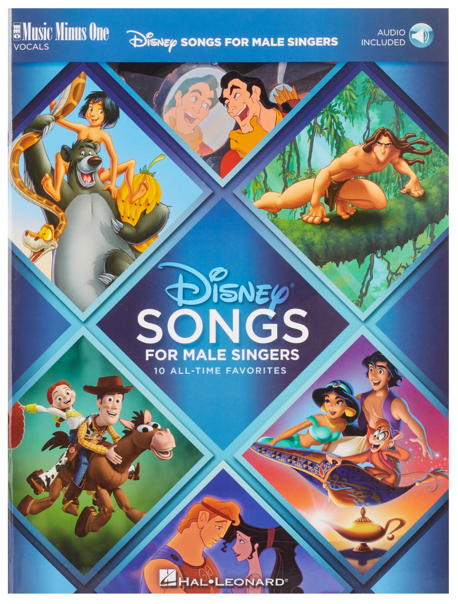 Obrázok MS Disney Songs For Male Singers: 10 All-Time Favorites