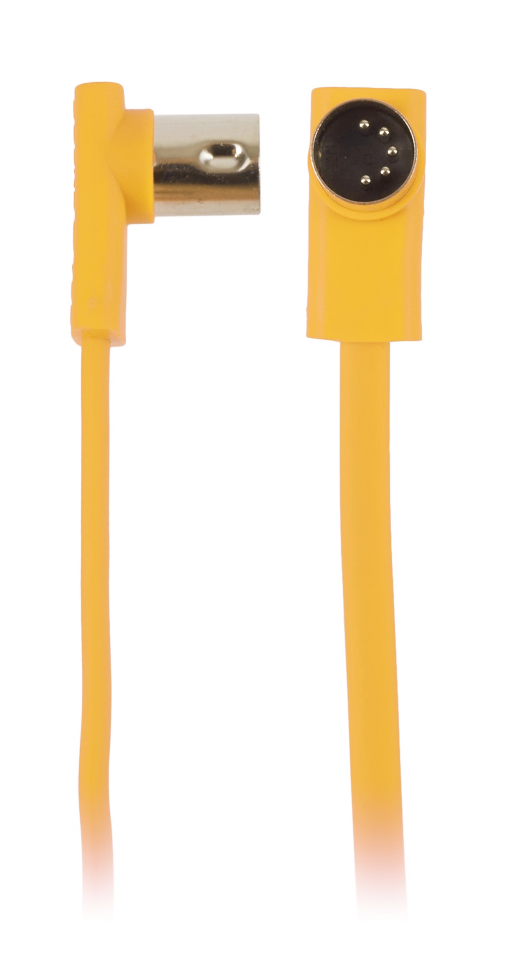 Obrázok RockBoard Flat MIDI Cable - 30 cm Yellow