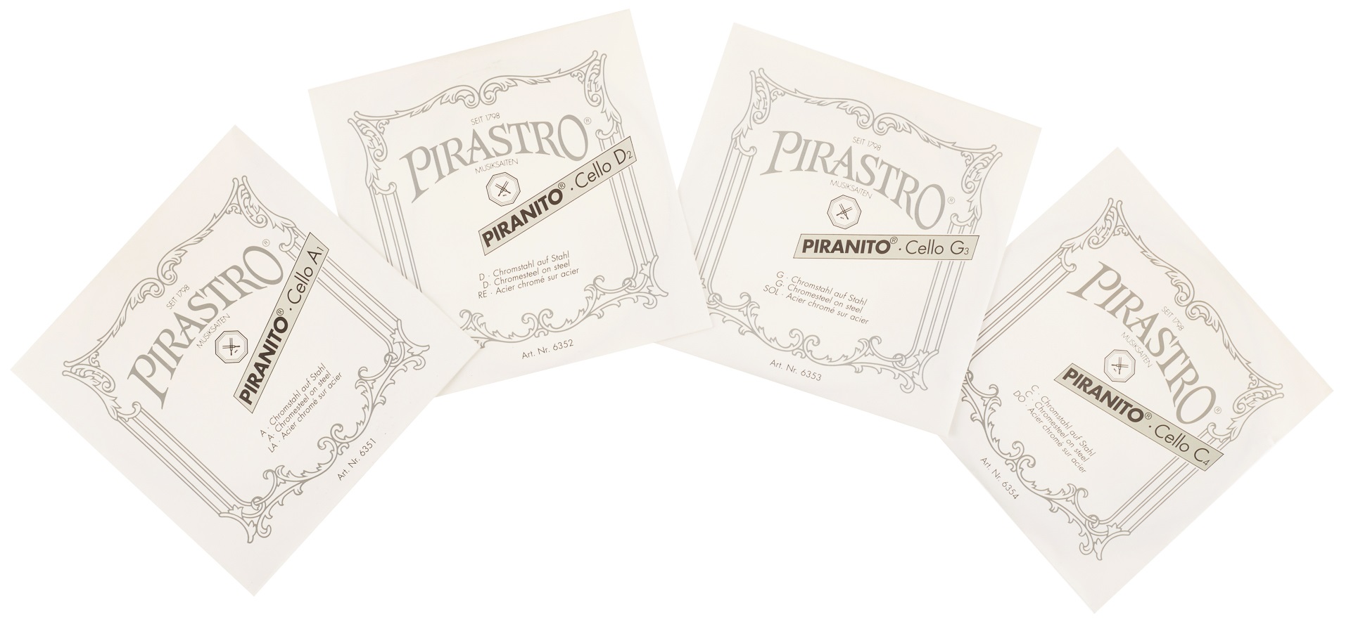 Obrázok Pirastro Piranito Vcl Set medium