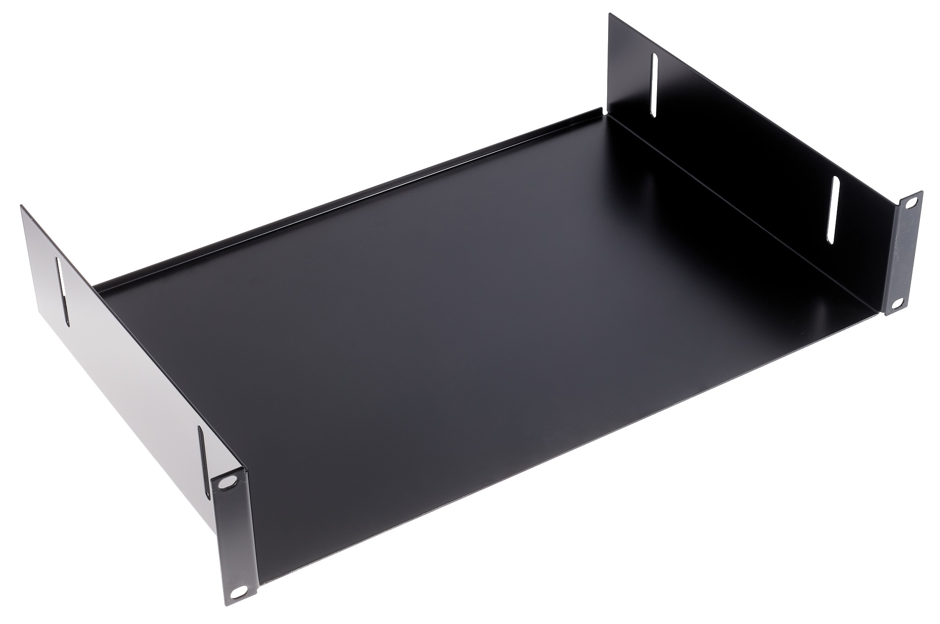 Obrázok Konig & Meyer 28482 19'' Rack Shelf Black 2 spaces, 300 mm