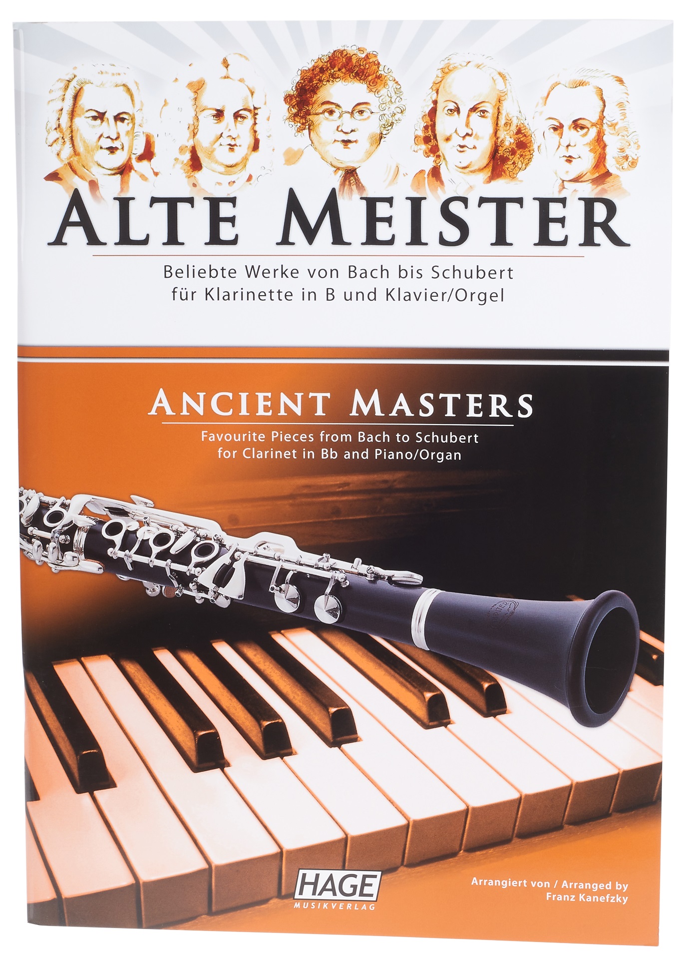 Obrázok MS Ancient masters for clarinet in Bb and piano/organ