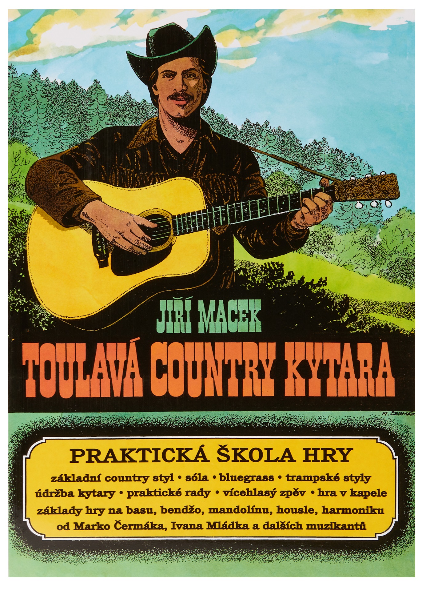 Obrázok Toulavá country kytara