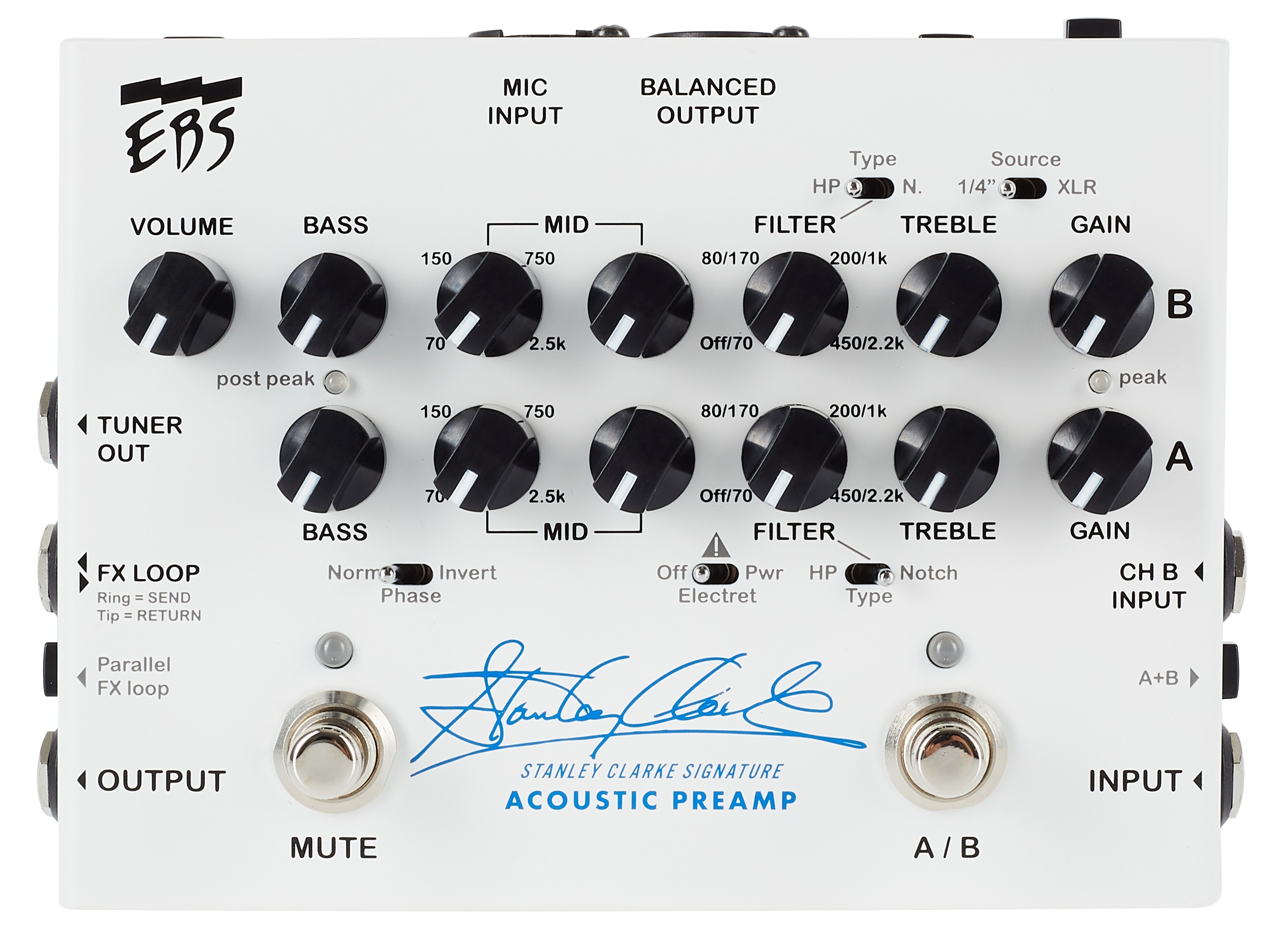 Obrázok EBS Stanley Clarke Signature Preamp