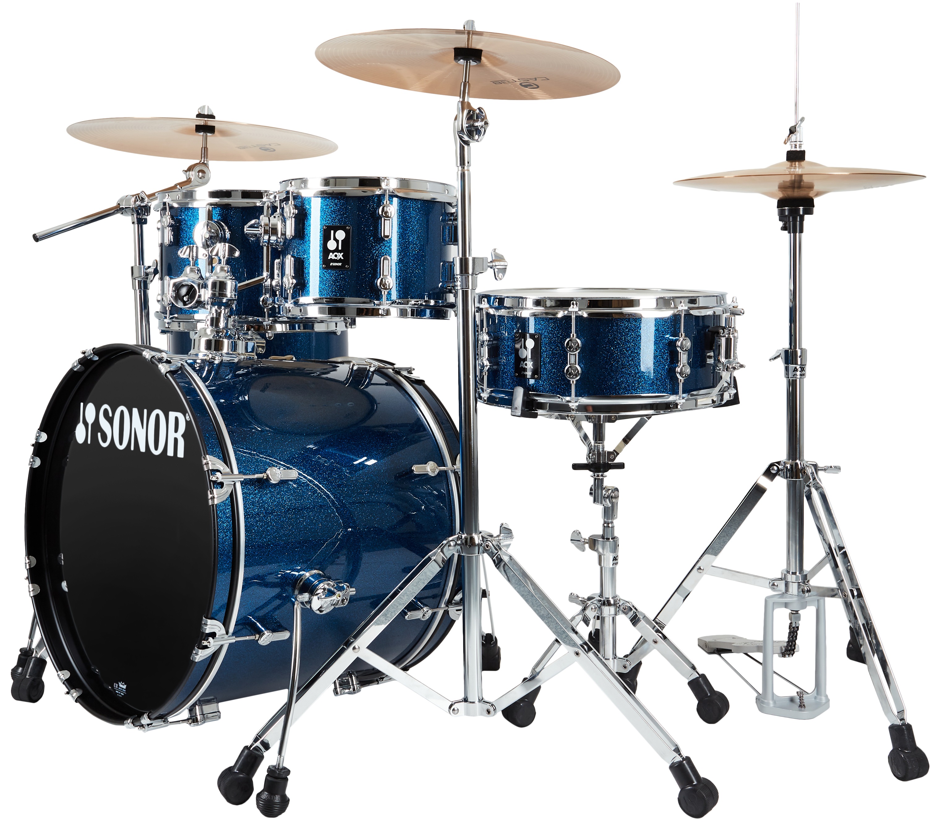 Obrázok Sonor AQX Studio Set Blue Ocean Sparkle