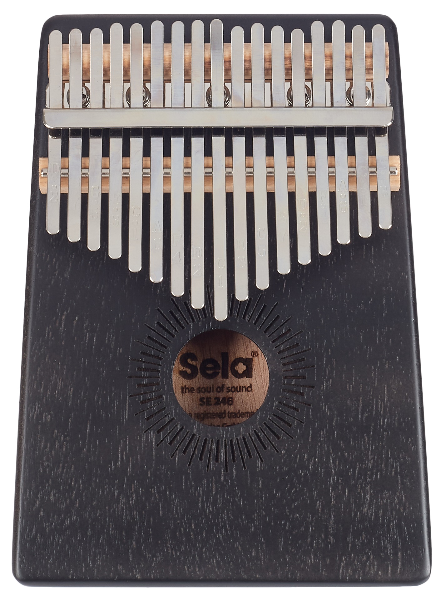 Obrázok Sela Kalimba Mahogany 17 Black