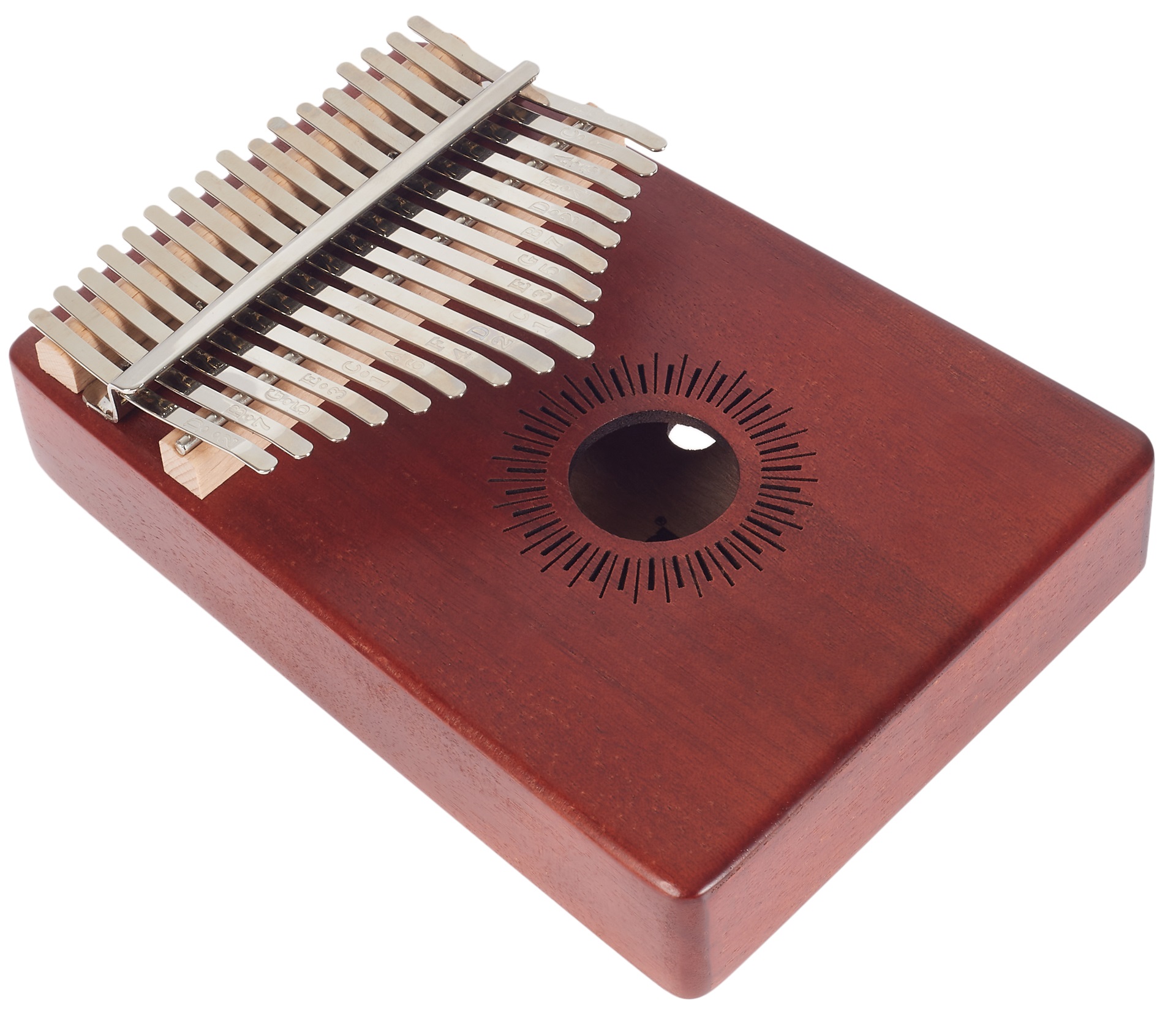 Obrázok Sela Kalimba Mahogany 17 Red