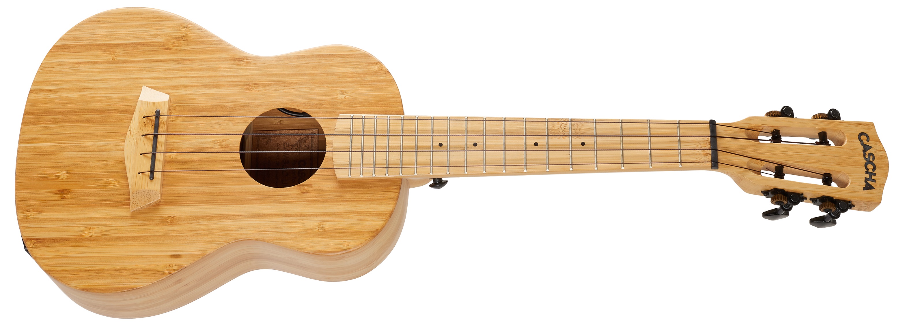 Obrázok Cascha Concert Ukulele Bamboo Natural EQ