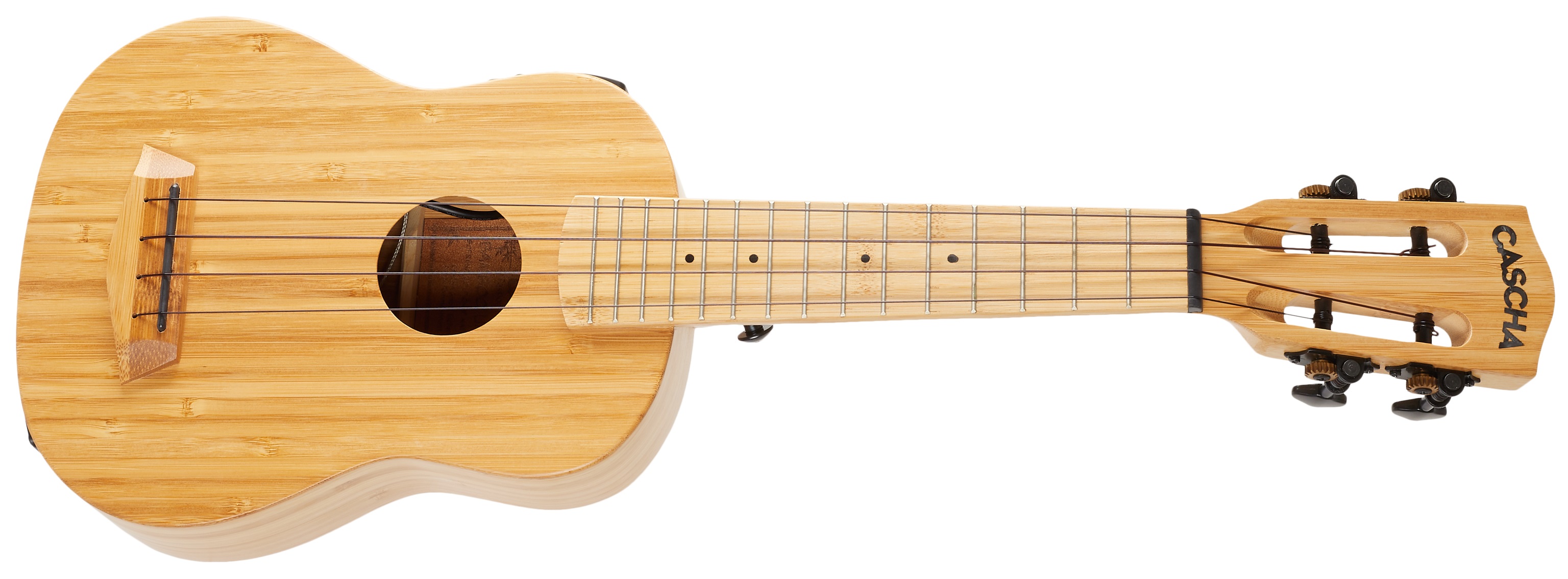 Obrázok Cascha Soprano Ukulele Bamboo Natural EQ