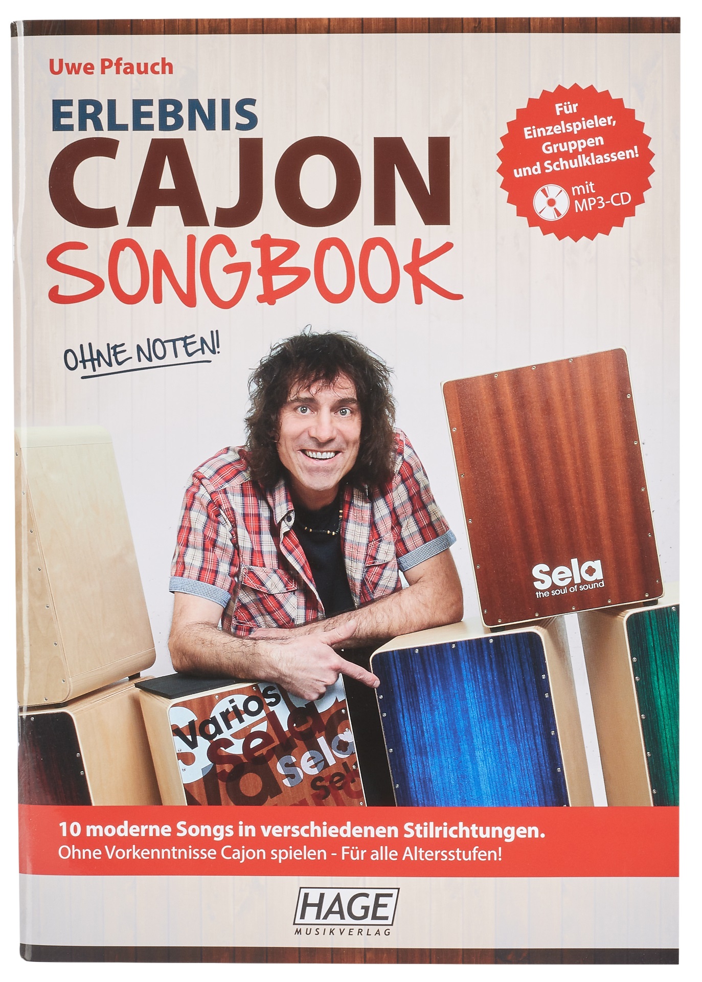 Obrázok HAGE Musikverlag Experience Cajon Songbook with MP3-CD