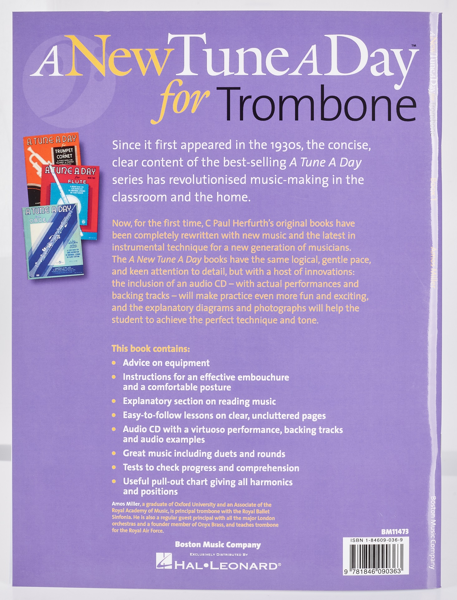 Obrázok MS A New Tune a Day: Trombone - Book 1