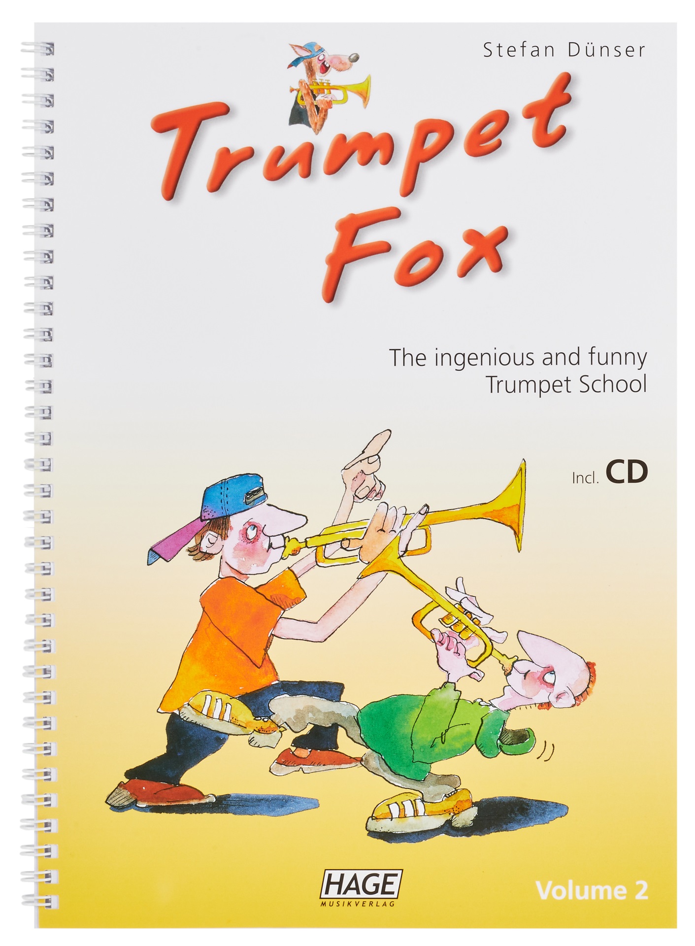 Obrázok HAGE Musikverlag Trumpet Fox Volume 2 (CD)