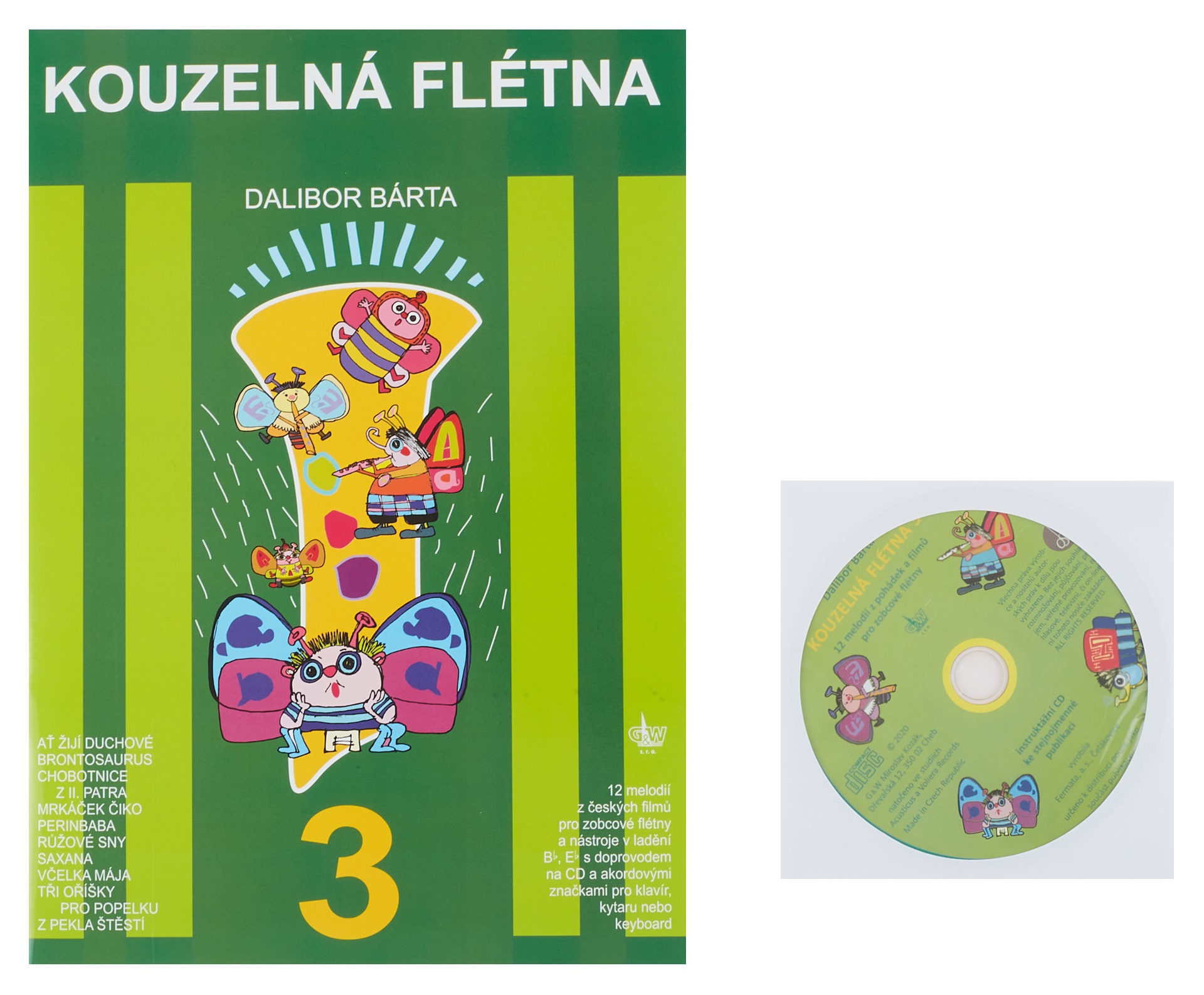 Obrázok Kouzelná flétna 3 + CD