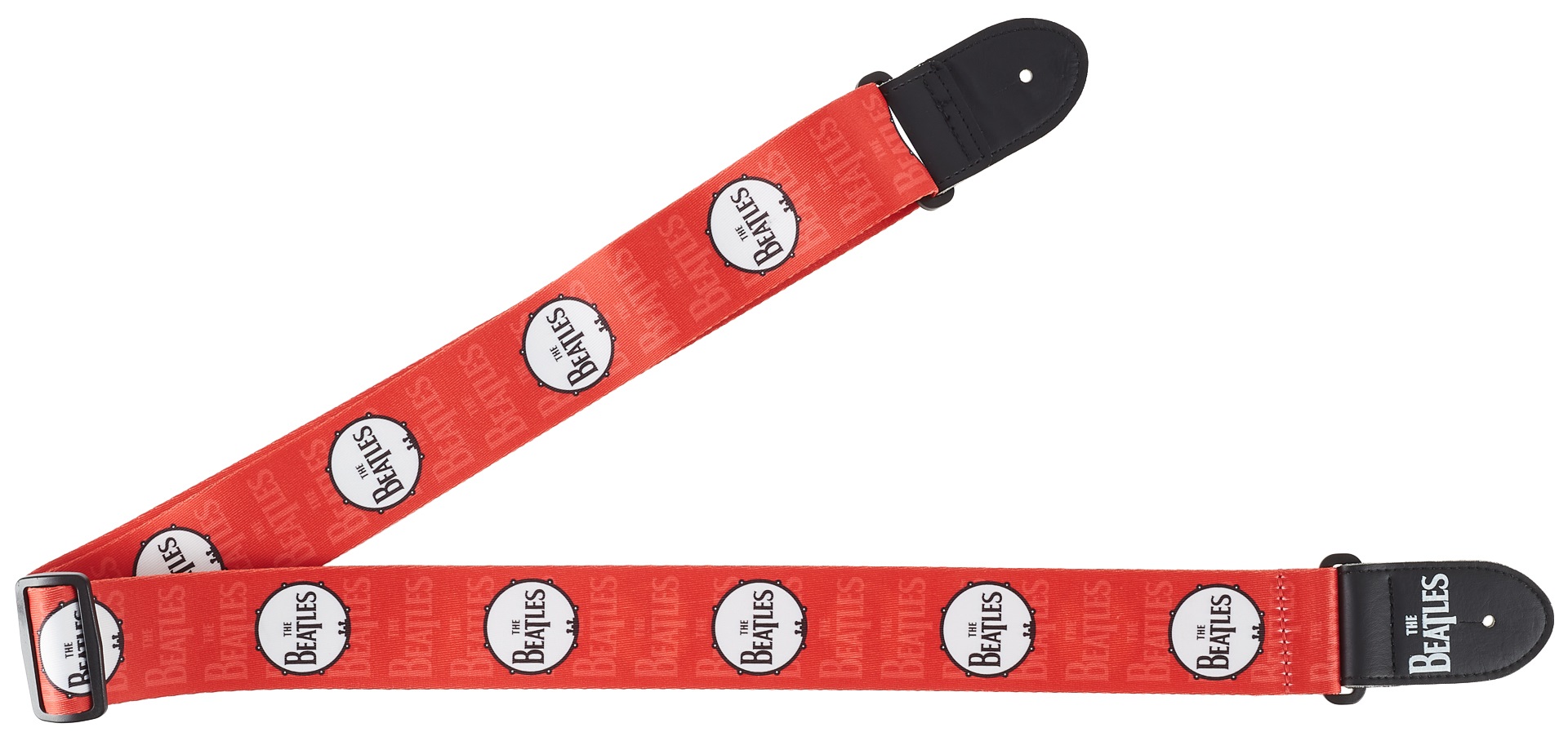 Obrázok The Beatles Guitar Strap Red