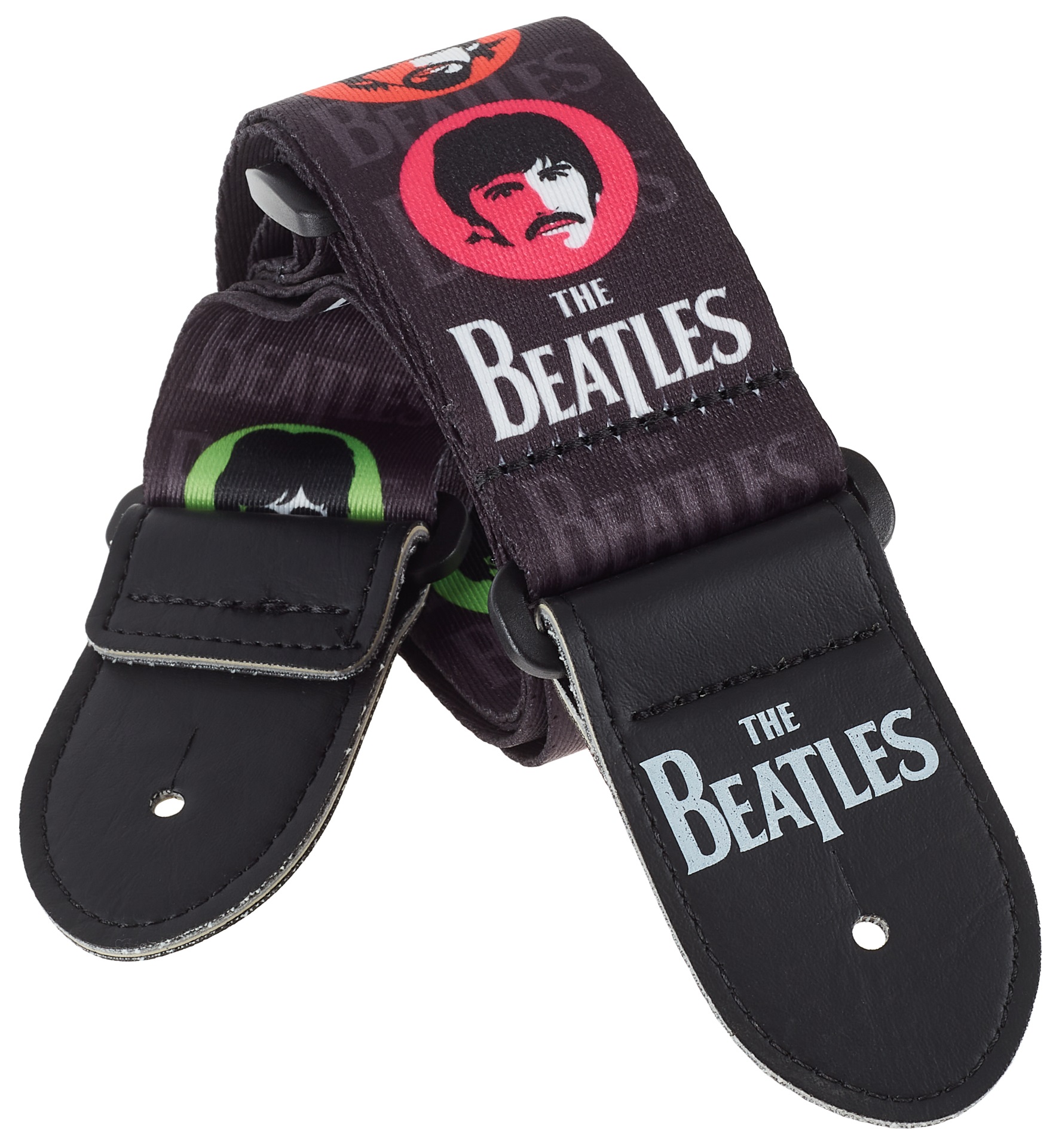 Obrázok The Beatles Guitar Strap Faces