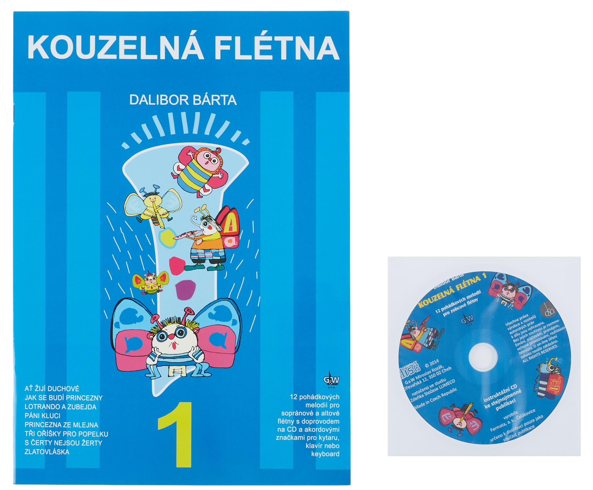 Obrázok Kouzelná flétna + CD