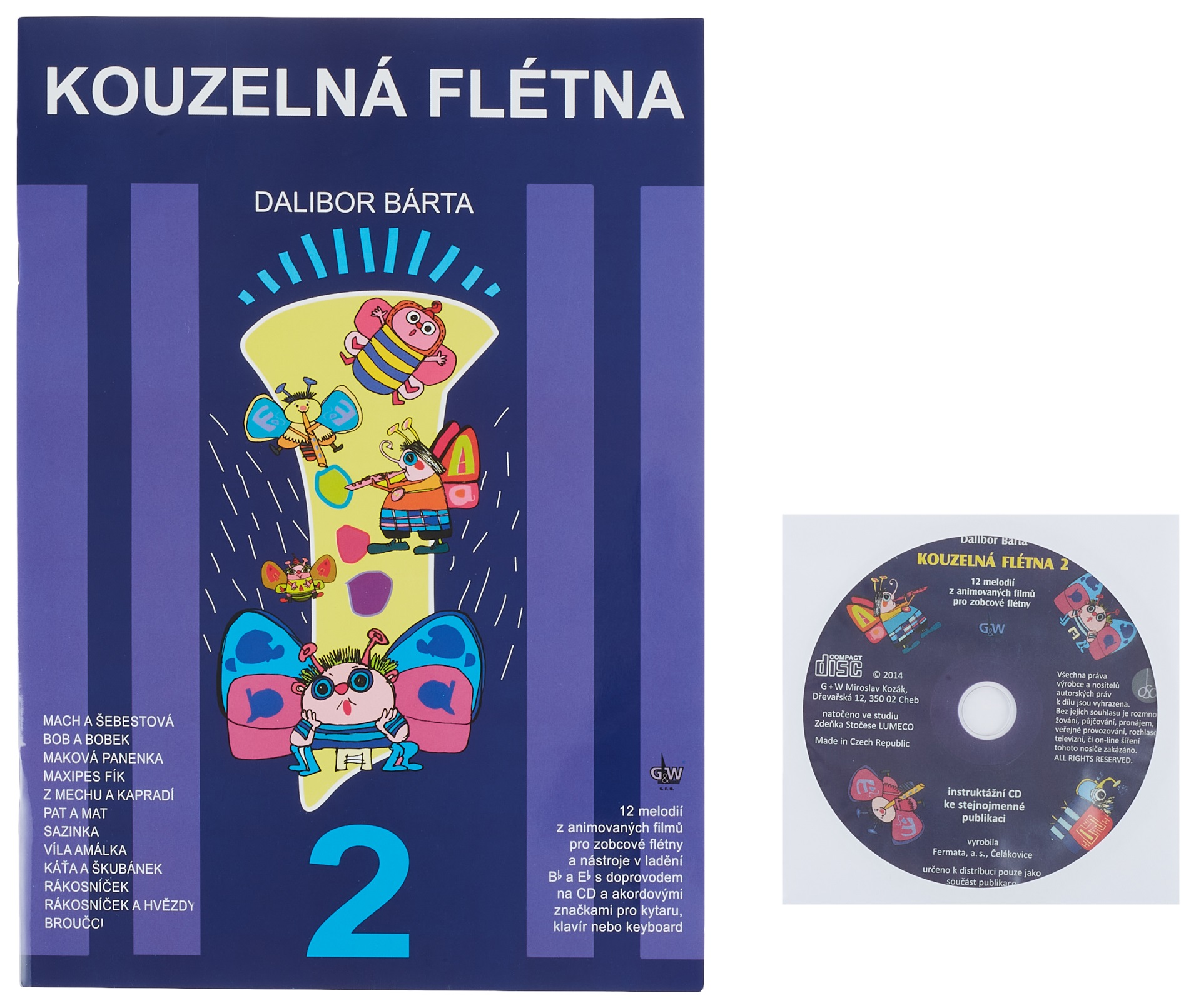 Obrázok Kouzelná flétna 2 + CD