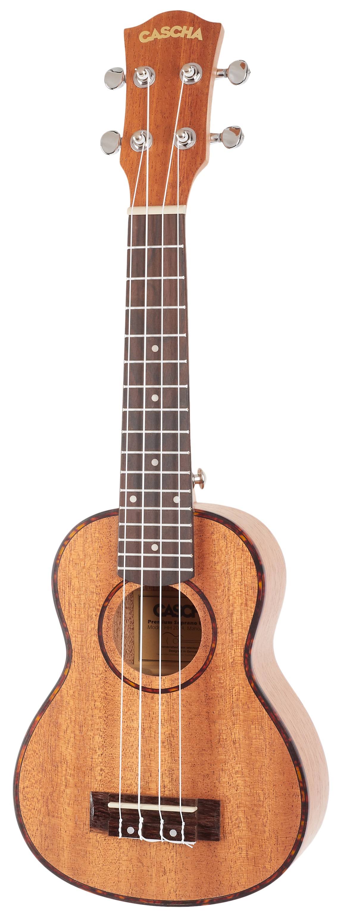 Obrázok Cascha HH 2027 CZ Soprano Mahogany Ukulele Bundle