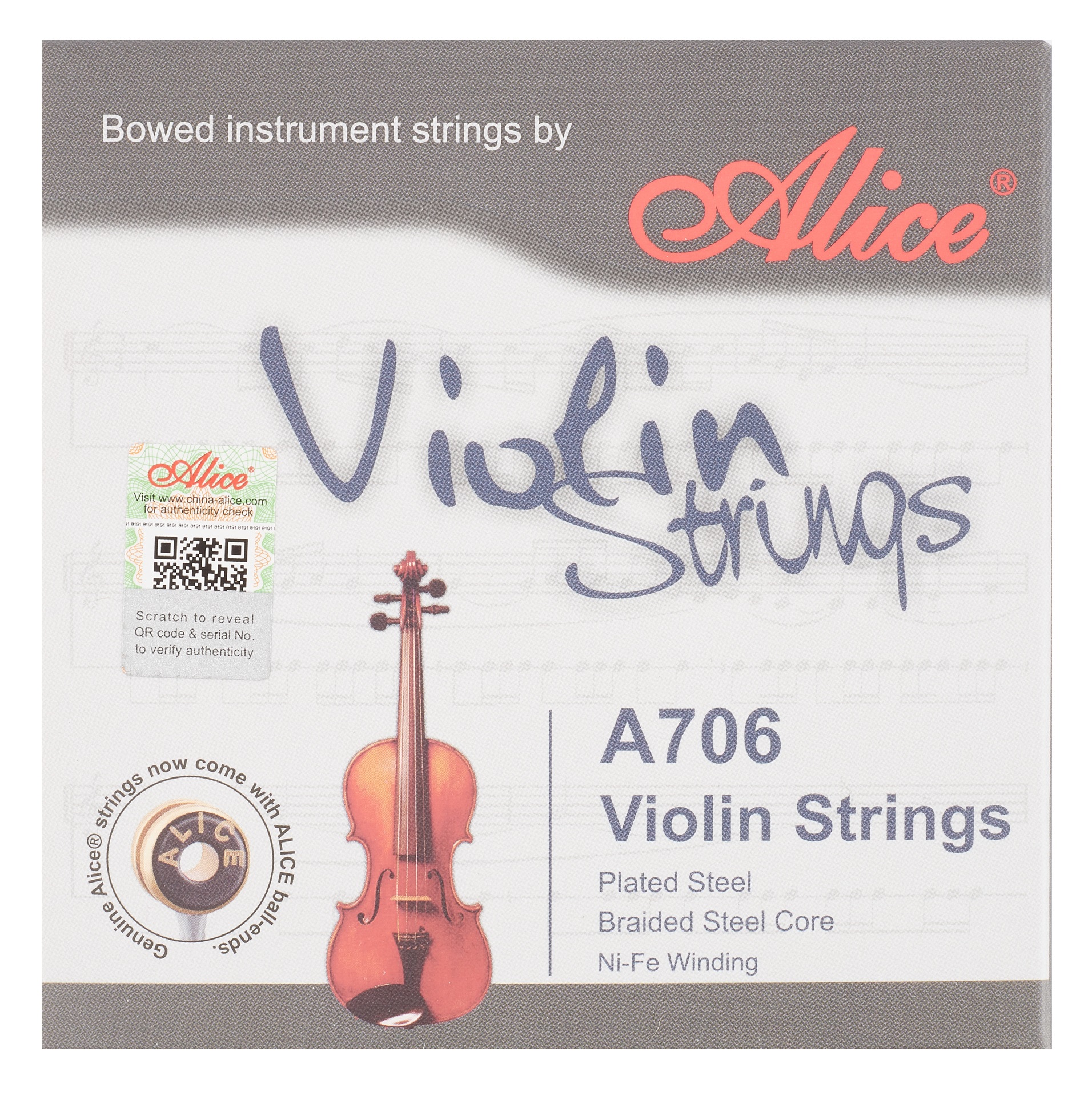 Obrázok Alice A706 Advanced Violin String Set