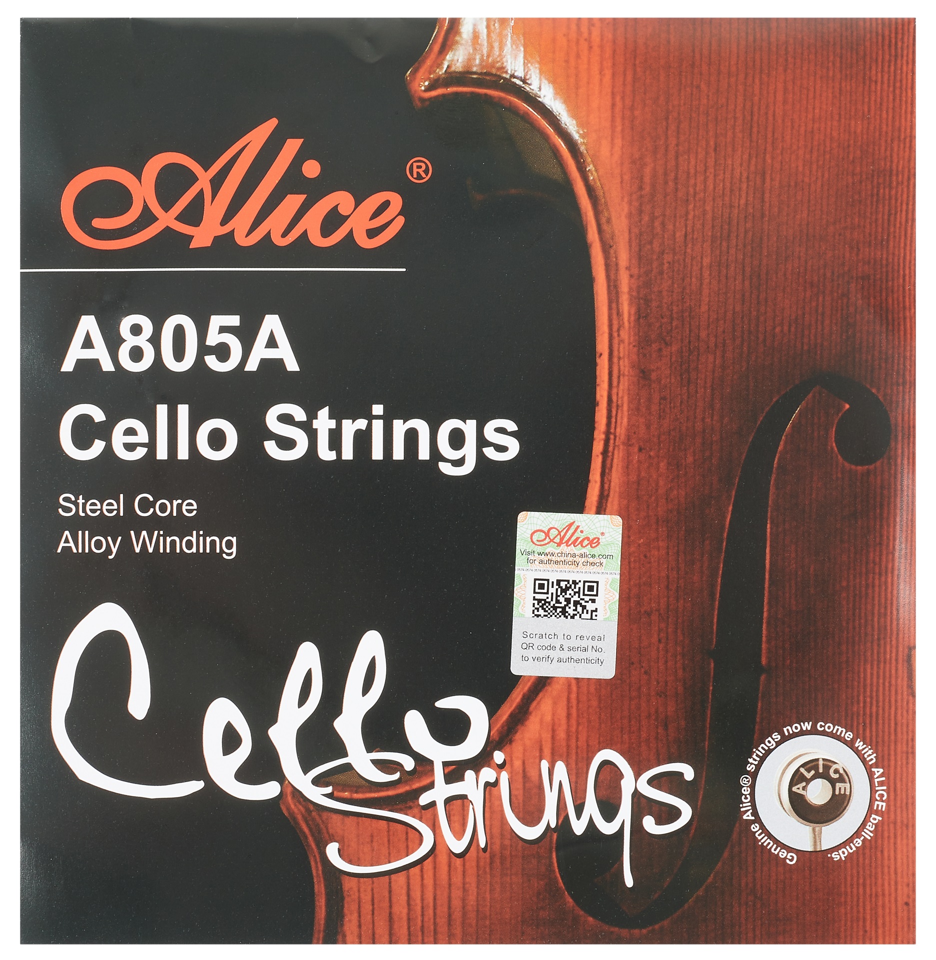 Obrázok Alice A805A Student Cello String Set