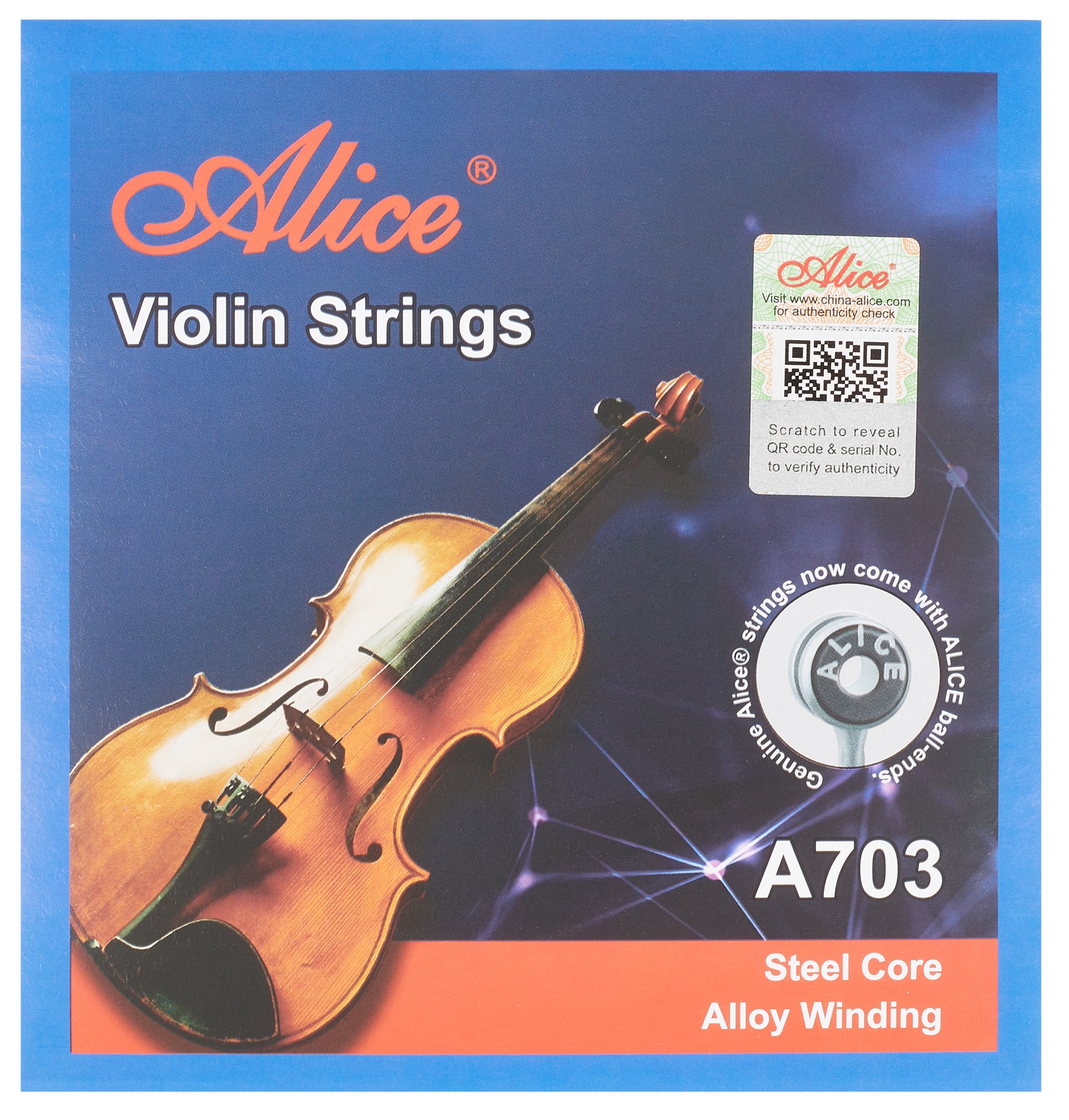 Obrázok Alice A703 Basic Violin String Set