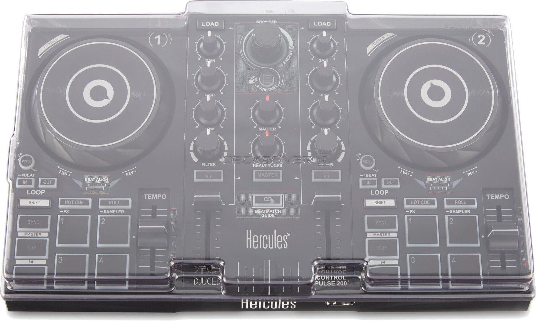 Obrázok Decksaver Hercules DJ Control Inpulse 200 Cover