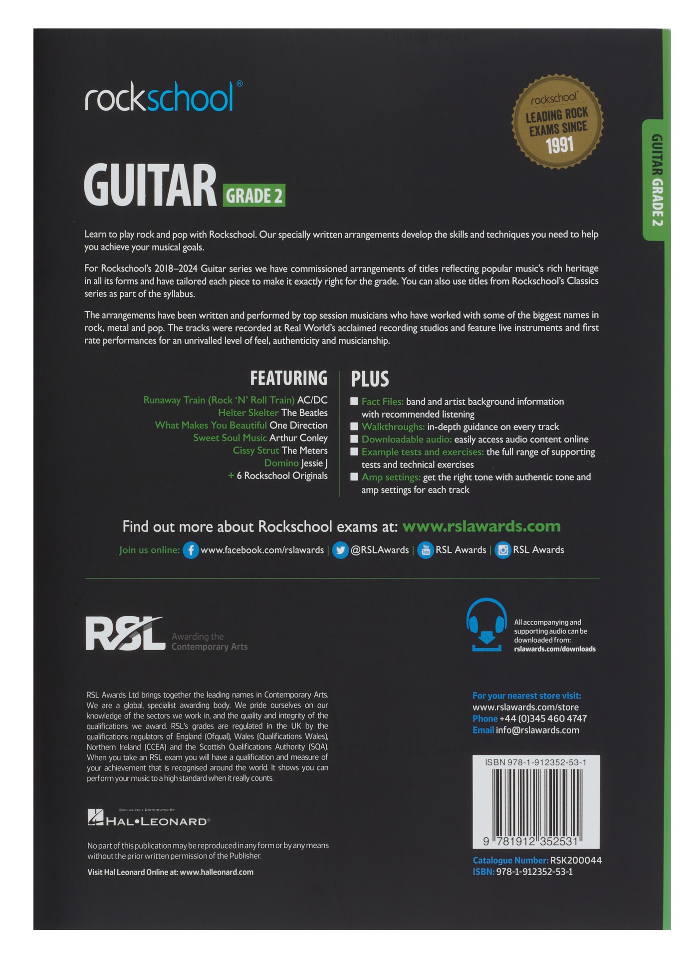 Obrázok MS Rockschool Guitar Grade 2